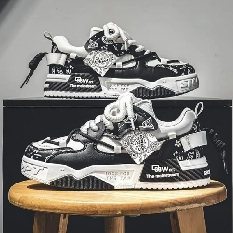 Skate boty pánské tenisky prodyšné síťové venkovní casual tkaničkové