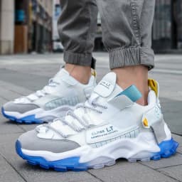 Pánské tenisky a boty pro muže Casual prodyšné pohodlné sneakers běžecké - náhled 5