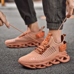 Men's Shoes Comfortable Sneakers Breathable Sneaker Shoes For Women Mesh Tennis Shoes Outdoor Unisex Air Waling Casual Shoes - náhled 3