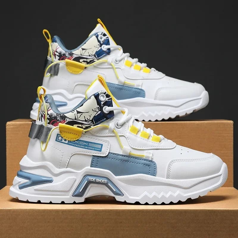 Pánské tenisky Běžecké boty Pohodlné Vulkanizované Platformové Casual