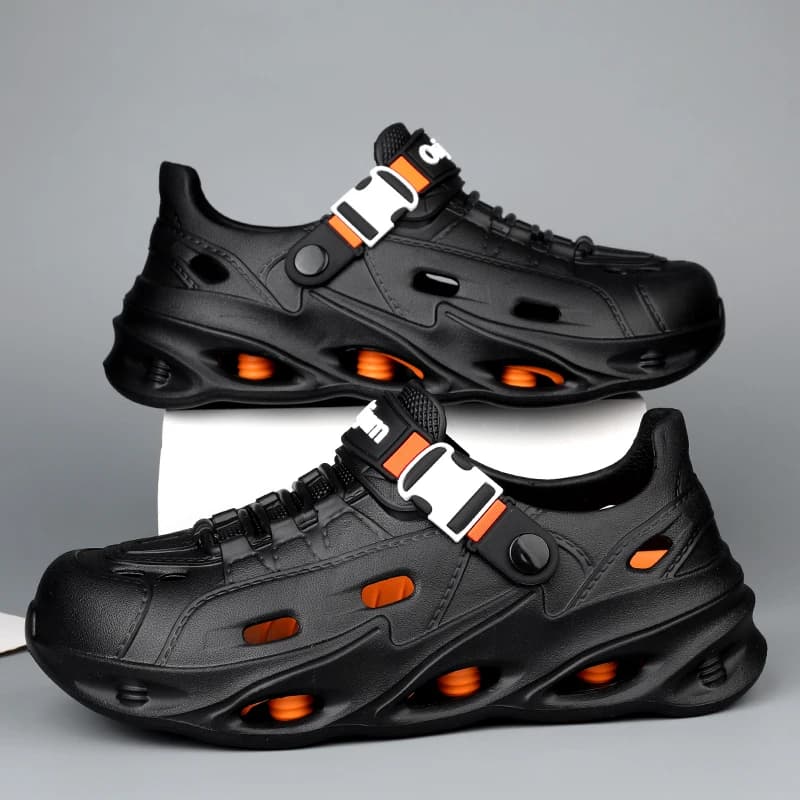 Pánské outdoor sandály pro turistiku prodyšné neklouzavé plážové pantofle