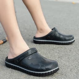 Pánské voděodolné sandály velké velikosti prodyšné protiskluzové slip-on EVA pohodlné letní pantofle - náhled 3