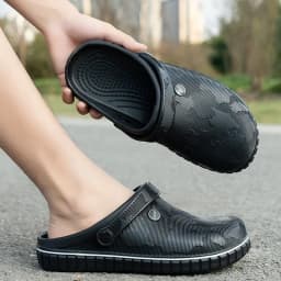 Pánské voděodolné sandály velké velikosti prodyšné protiskluzové slip-on EVA pohodlné letní pantofle - náhled 2