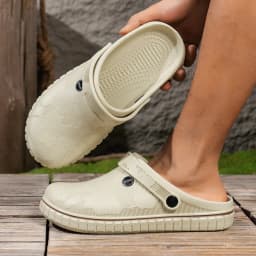 Pánské voděodolné sandály velké velikosti prodyšné protiskluzové slip-on EVA pohodlné letní pantofle - náhled 4