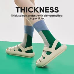 Pánské letní sandály lehké pohodlné plážové outdoor zahradní - náhled 6