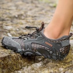 Pánské outdoorové lezecké boty rychleschnoucí prodyšné protiskluzové turistické vodní boty - náhled 3