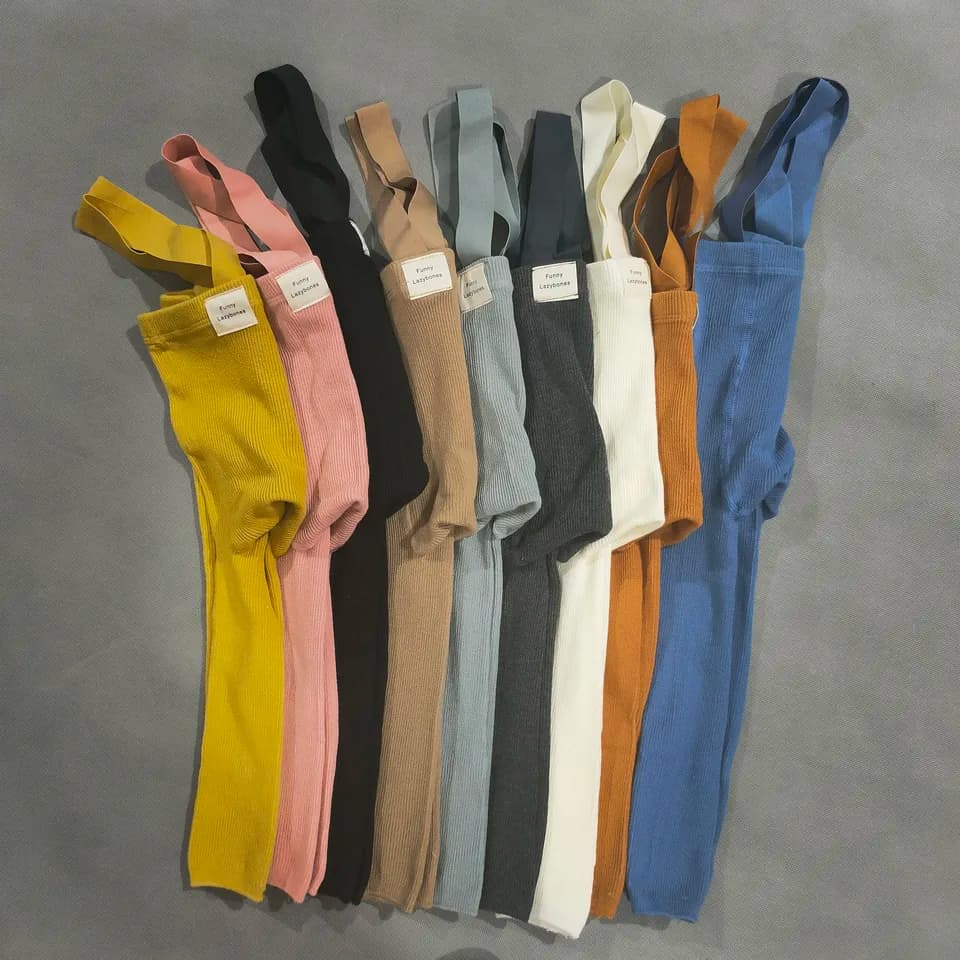 Dámské cropped kalhoty s vysokým pasem a traky jarní podzimní styl