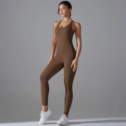 Bez ramínek bodycon overal pro ženy taneční fitness jóga push up efekt - náhled 4
