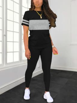 Dámský letní pohodlný volnočasový outfit - náhled 4