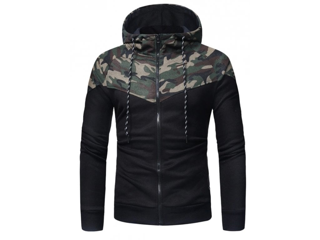 Maskáčová Bunda s kapucí "Camo"