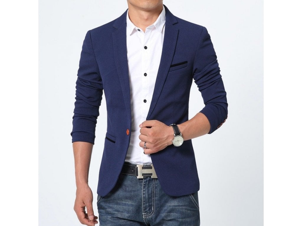 Elegantní Pánský Blazer/Sako