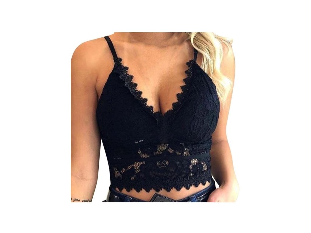 Dámské sexy tílko Crop Top V-neck 2 barvy
