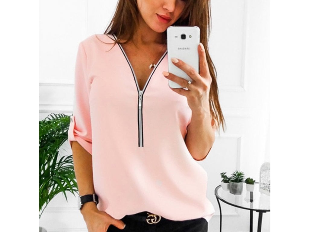 Dámské sexy tričko "V-neck"