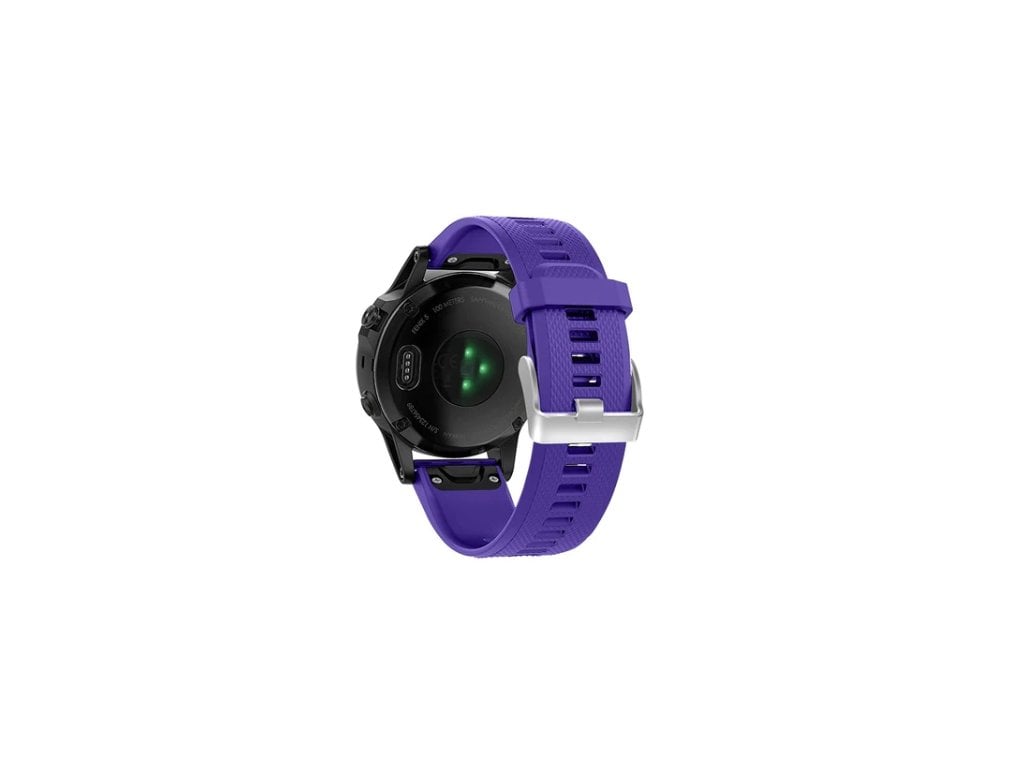 Silikonový Řemínek pro hodinky Garmin Fenix Fialový