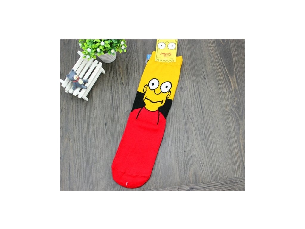 Ponožky Simpsonovi Bart