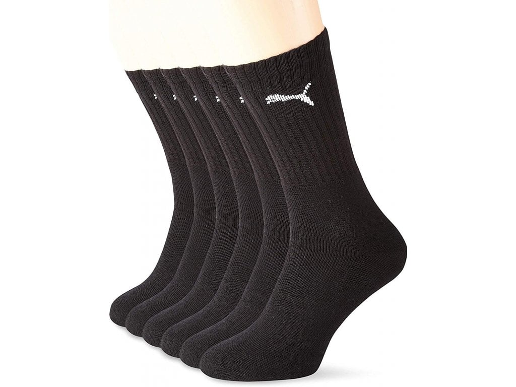 Unisex sportovní ponožky PUMA, Cush Crew, 6 párů