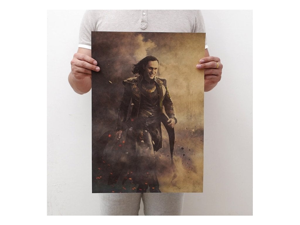 Plakát Loki Avengers