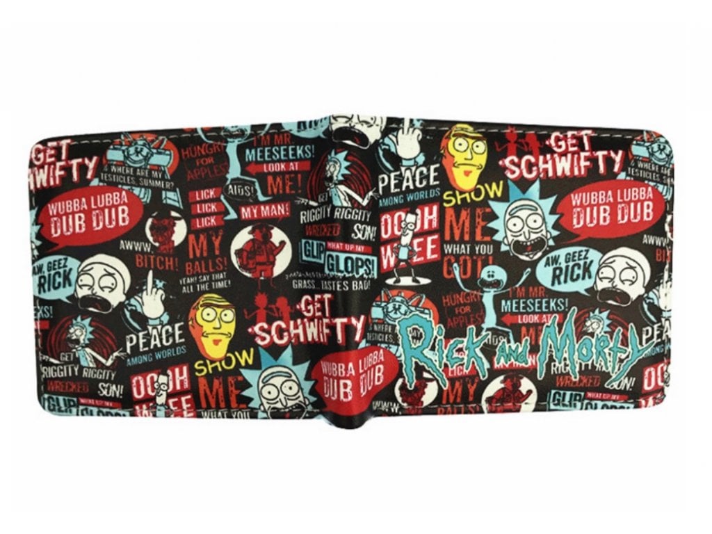 Peněženka Rick a Morty barevná