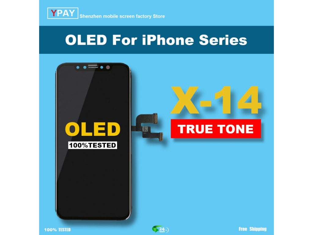 Kvalitní obrazovka AAAA+ pro iPhone 8 X XR XSMAX 11 11Pro LCD displej s 3D