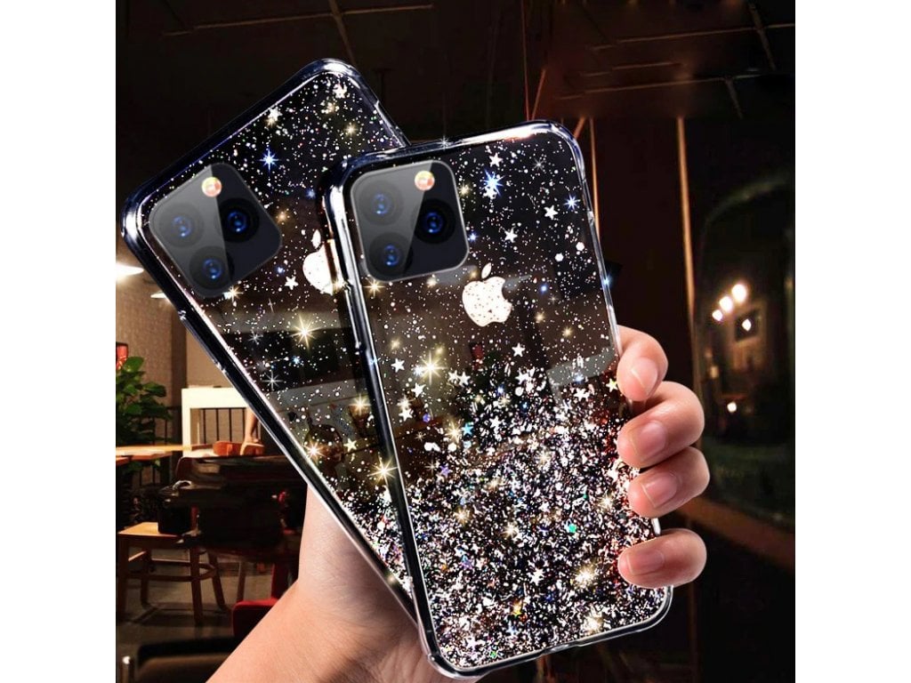 Luxusní černý vesmírný Kryt na Iphone 11 Pro X XS Max XR 7 8 6 6S Plus
