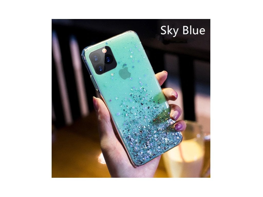 Luxusní modrý vesmírný Kryt na Iphone 11 Pro X XS Max XR 7 8 6 6S Plus