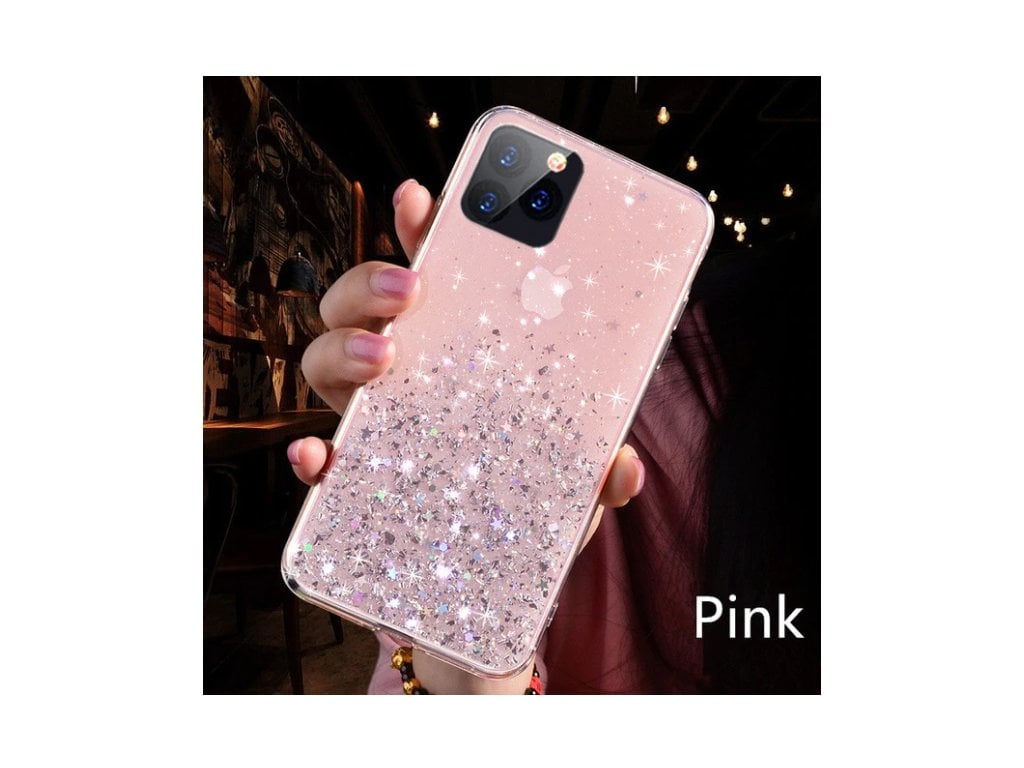 Luxusní růžový vesmírný Kryt na Iphone 11 Pro X XS Max XR 7 8 6 6S Plus