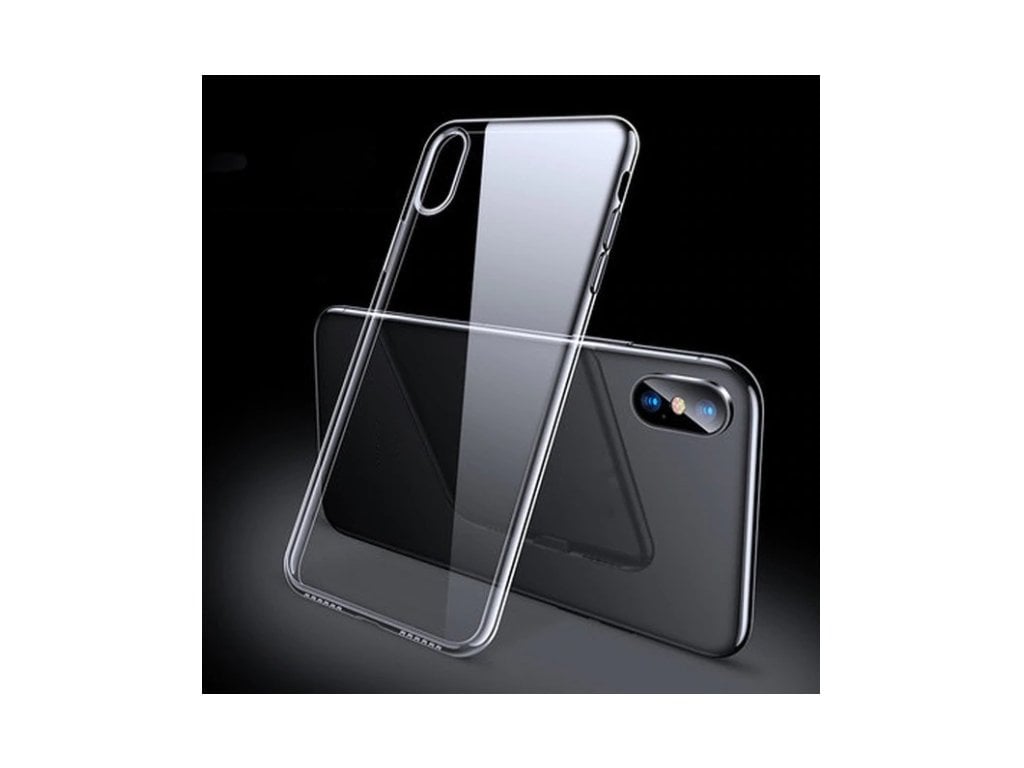 Průhledný silikonový kryt na Iphone