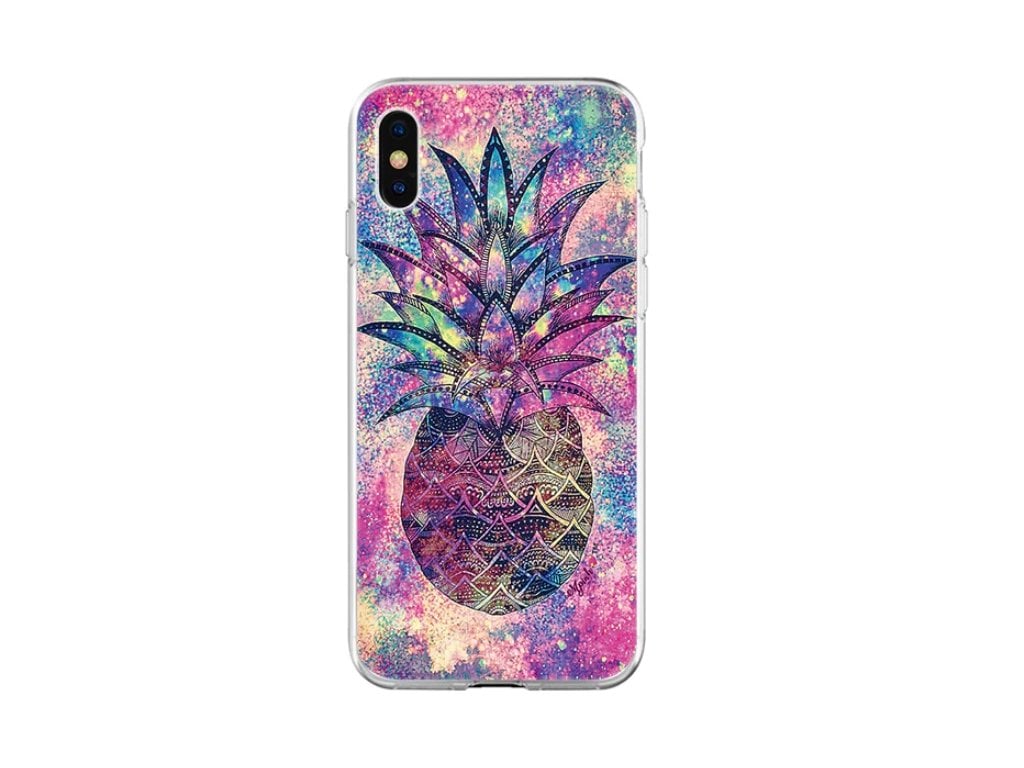 Průhledný vtipný Kryt na Iphone Ananas