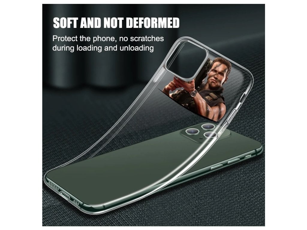 Vtipný Kryt na Iphone 11 Pro Arnold Schwarzenegger
