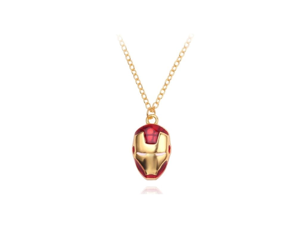 Náhrdelník Iron man maska