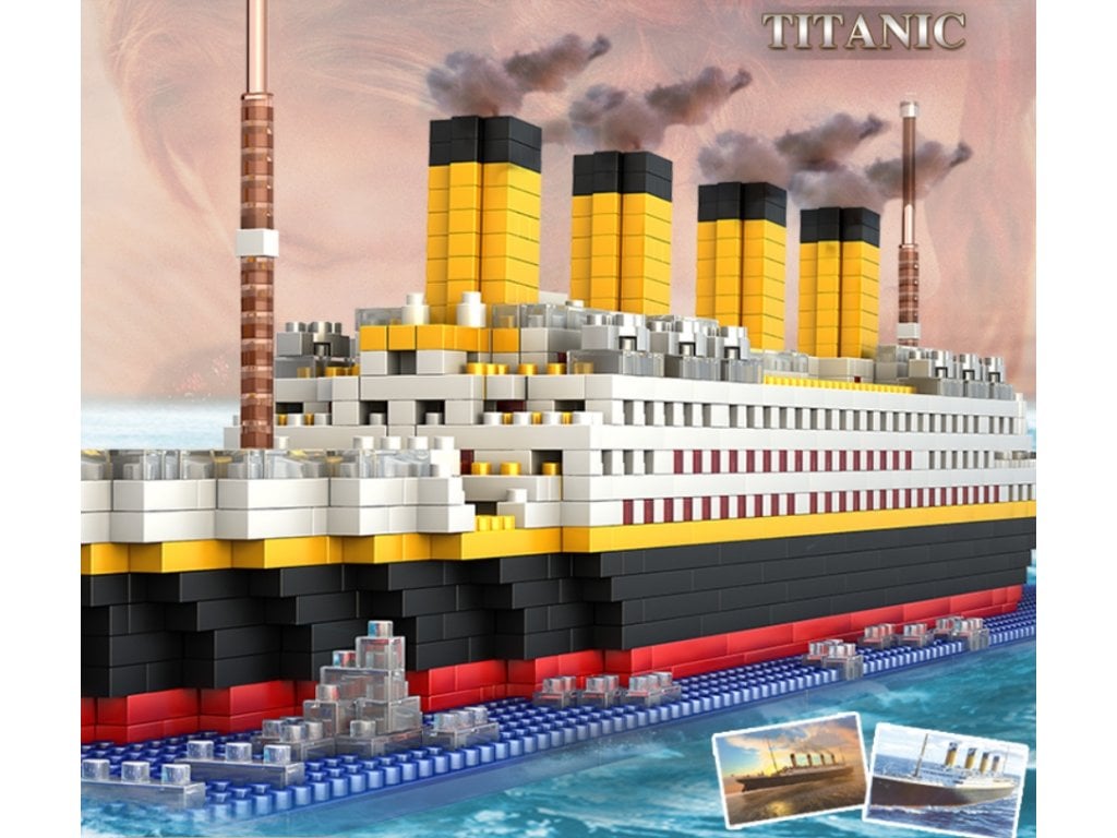 Stavebnice Titanic 1860 kusů