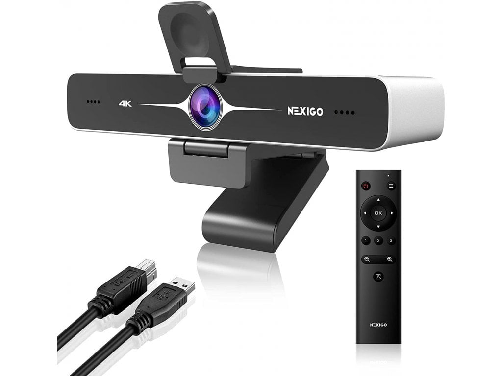 4K zoomovatelná webová kamera Certifikace NexiGo Zoom