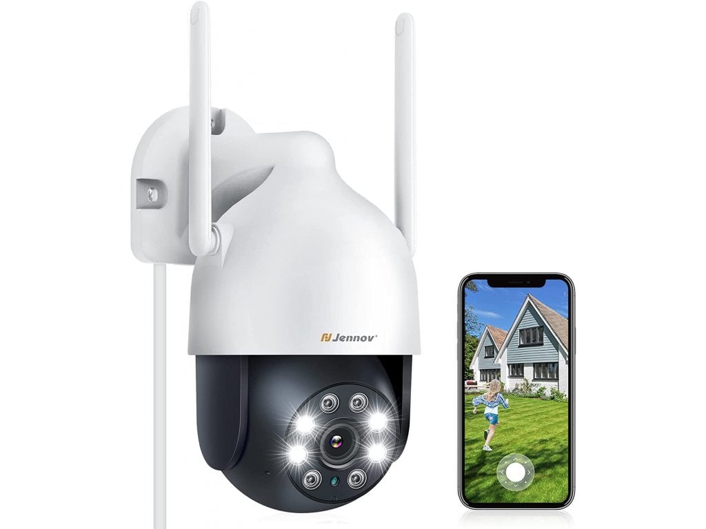 Venkovní sledovací kamera WiFi IP kamera s otáčením 355°/90°