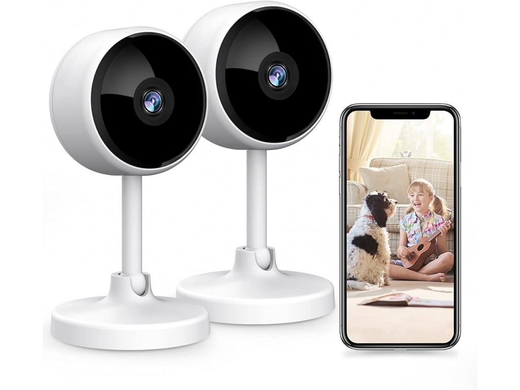 Vnitřní sledovací kamera 1080P WiFi kamera 2ks
