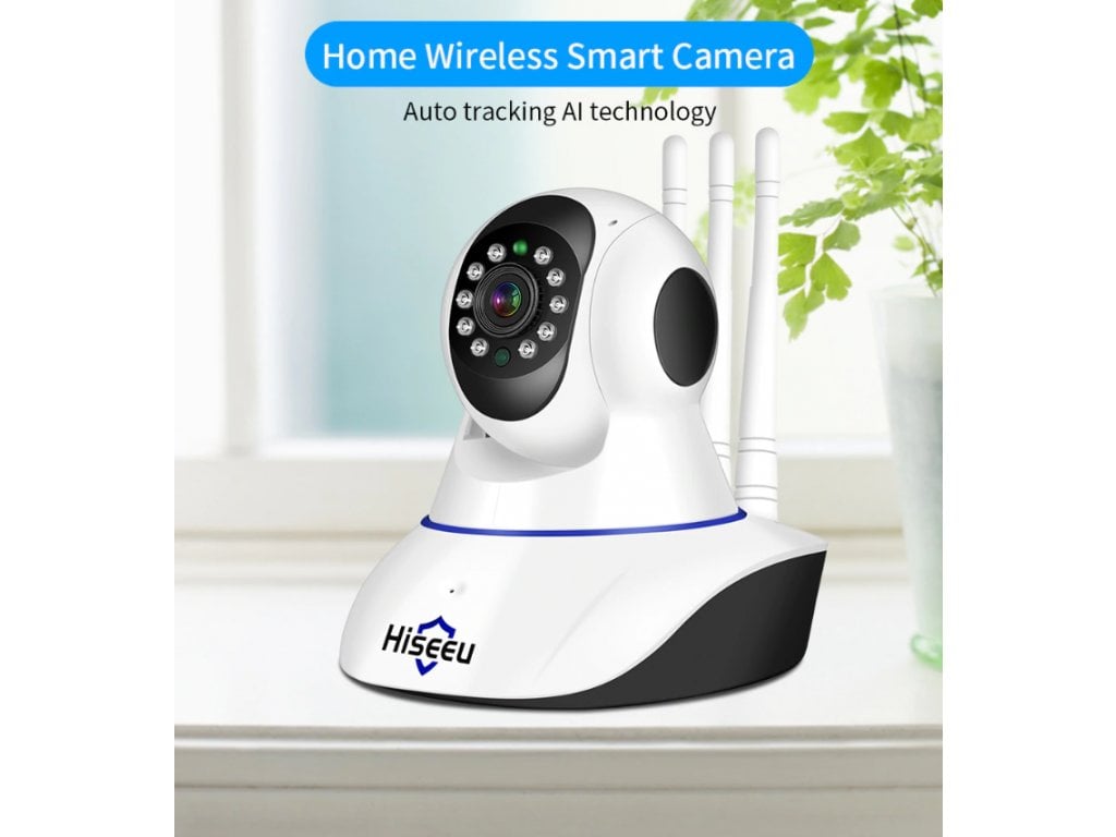 WIFI bezdrátová domácí bezpečnostní kamera Noční vidění Dětská chůvička 1080p