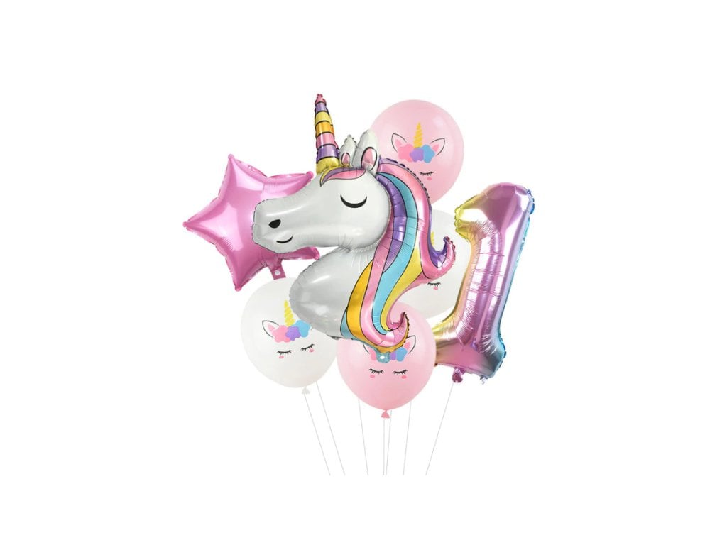 Unicorn Party Balónky Narozeninová dekorace