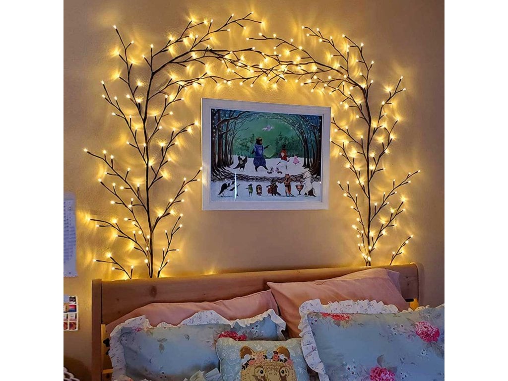 Světelné větve LED Domácí dekorace pro stěny