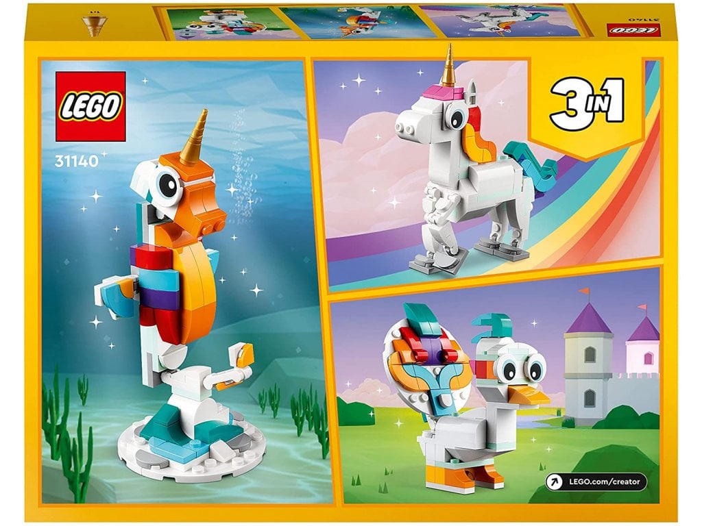 LEGO Creator 3 v 1 Kouzelný jednorožec