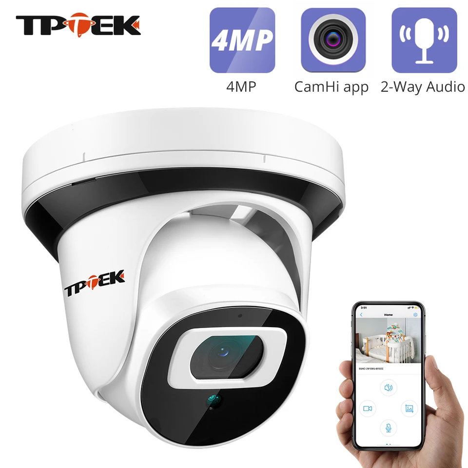 4MP WiFi bezpečnostní kamera vnitřní bezdrátová 1080P obousměrný audio dohled domácí monitor