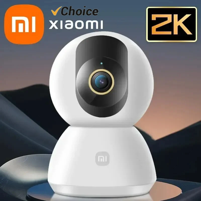 2K HD WiFi bezpečnostní kamera 360stupňová vnitřní chůvička s nočním viděním, chytrá domácí IP kamera