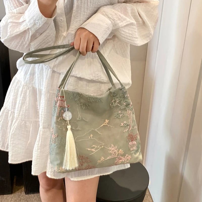 Dámská vintage kabelka leopardí vzor s kapsami crossbody ramínko retro styl