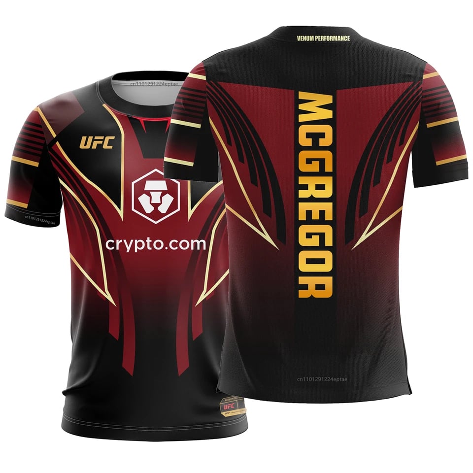 MMA 3D tričko s krátkým rukávem - bojová sportovní trička pro muže vintage styl