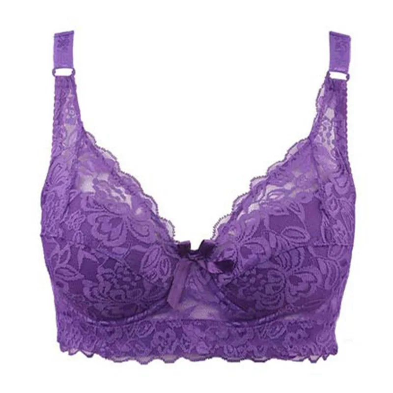 Dámská krajková podprsenka plus size push-up | Elegantní spodní prádlo 80-105 CD