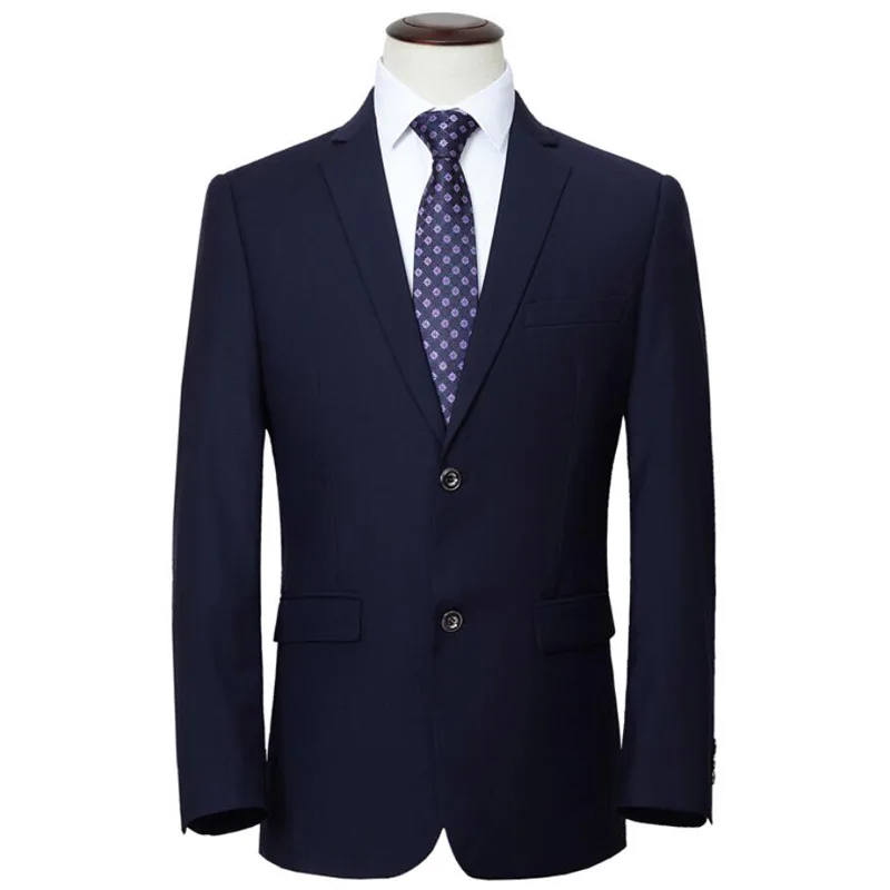 Pánské společenské sako XXL-9XL elegantní slim fit svatební oblek jarní kolekce 2023