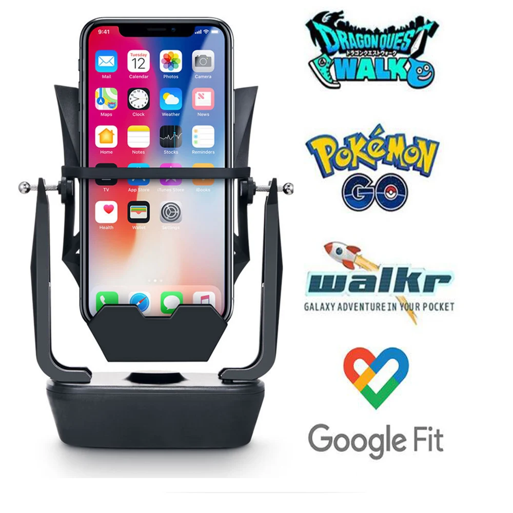 Lefon telefon Wiggle Shaker pro Pokemon Go Google Fit Walking Swing mobilní oscilátor krokoměr kartáč krok Newton rocker