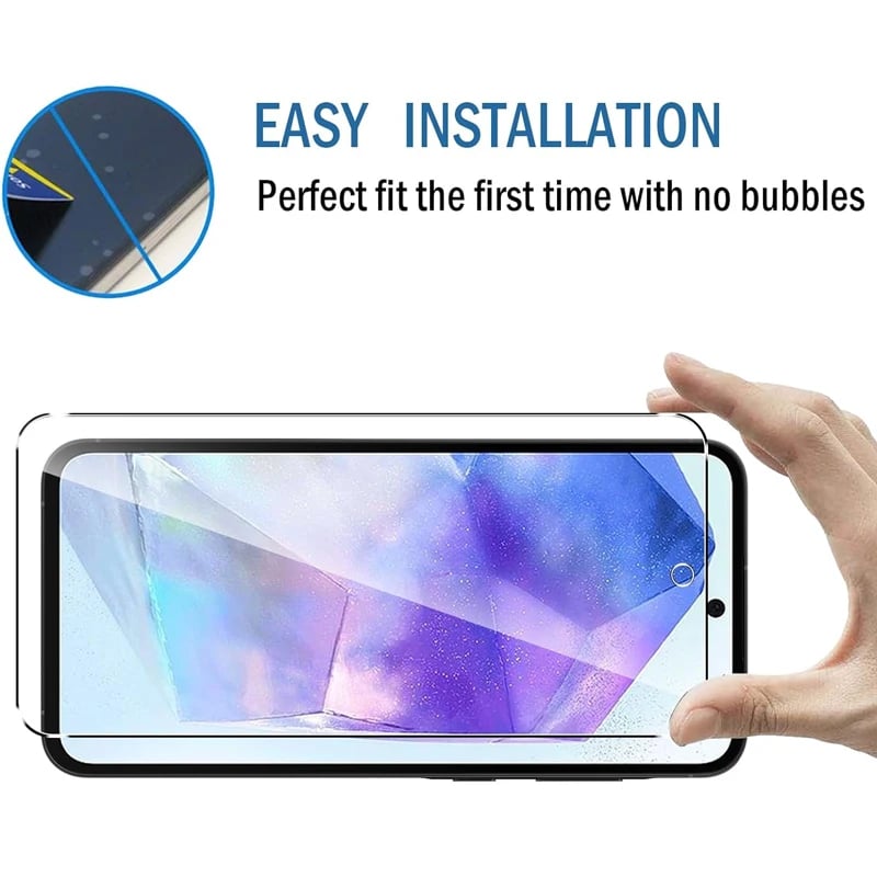 Pro Samsung A55 A56 Tvrzené sklo ochranné sklo pro Samsung Galaxy A55 A54 A14 A35 A34 A51 A52 A52S A36 A15 A16 A25 S24 S25