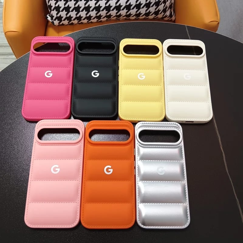 Pro Google Pixel 9 9a 9Pro 8 8Pro 7 7a 6 6a 6Pro 5 4 3 5A 4A 3A XL Měkké pouzdro Jednobarevné tekuté silikonové péřové pouzdro na telefon