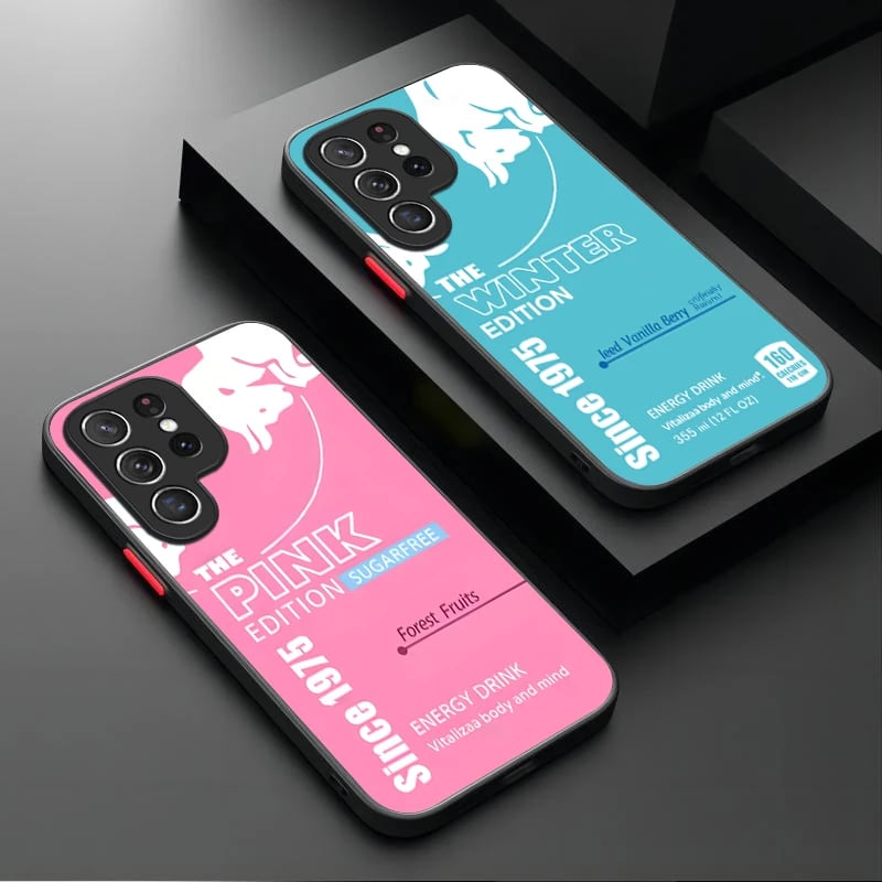 Červený módní design B-Bulls kryt pro Samsung Galaxy S25 S24 S23 Ultra S22 S21 Plus FE A56 A36 A26 A16 A06 A15 A25 A35 A55 5G Capa