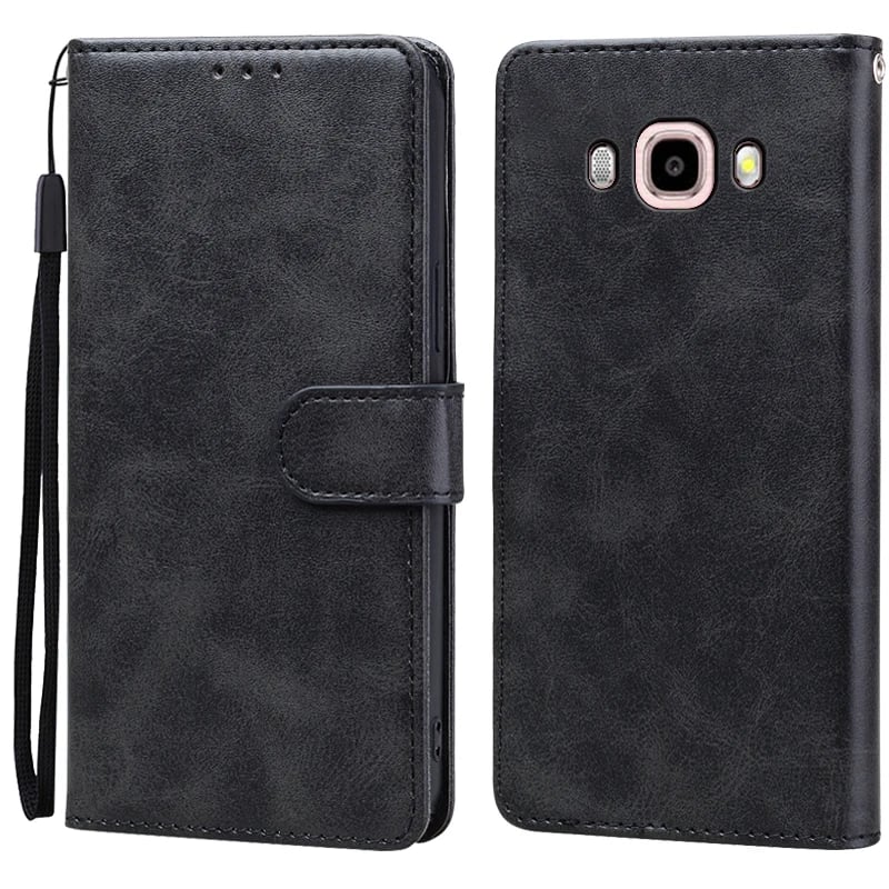 Pouzdro pro Samsung Galaxy J5 2016 J510 J510F/DS J510FN Měkké TPU peněženka z umělé kůže pro Samsung J5 2016 Pouzdra na telefon Coque