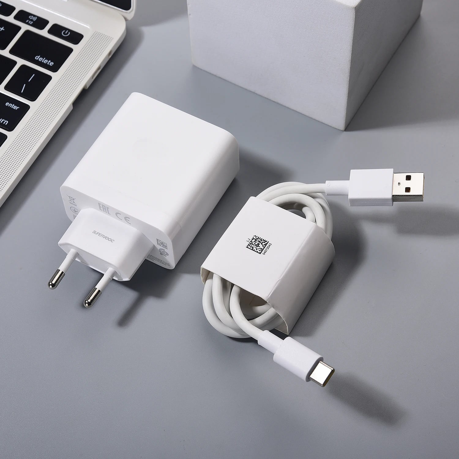 Originální nabíječka Realme 100W SuperVooc s rychlonabíjecím adaptérem a USB-C kabelem pro Realme 14 13 12 Pro Pro+ GT 7 6 5 3 T Pro Neo 3